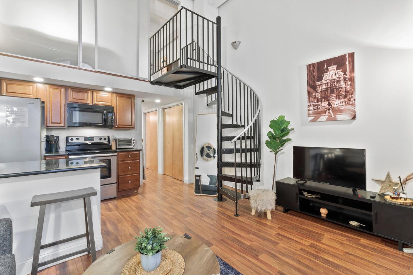 Sleeps 4! 2Br, Gym, Free Parking, Close To Major Attractions Filadelfia Zewnętrze zdjęcie