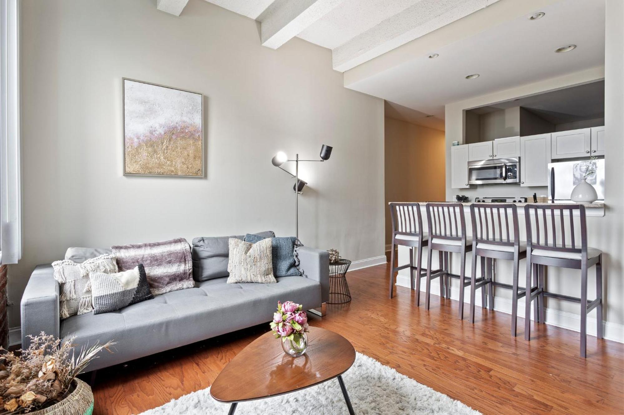Sleeps 4! 2Br, Gym, Free Parking, Close To Major Attractions Filadelfia Zewnętrze zdjęcie