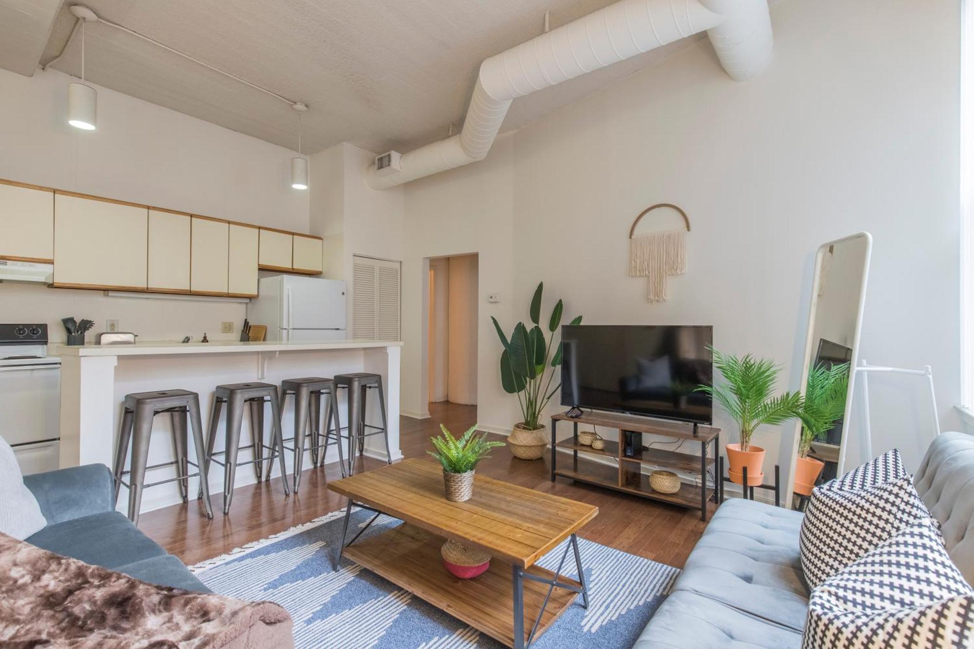 Sleeps 4! 2Br, Gym, Free Parking, Close To Major Attractions Filadelfia Zewnętrze zdjęcie