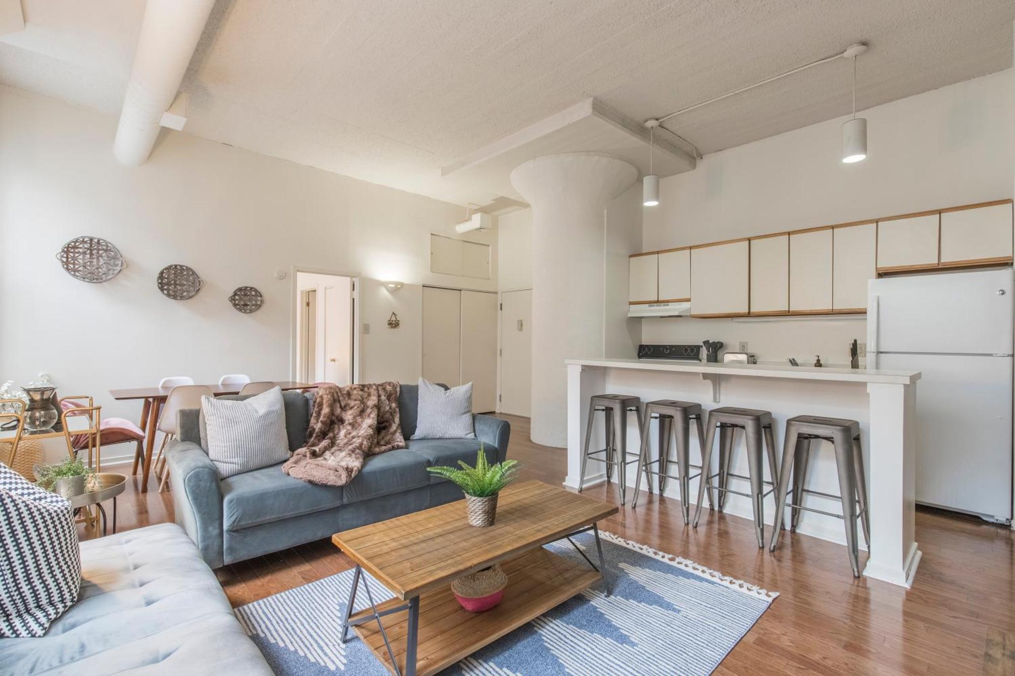 Sleeps 4! 2Br, Gym, Free Parking, Close To Major Attractions Filadelfia Zewnętrze zdjęcie