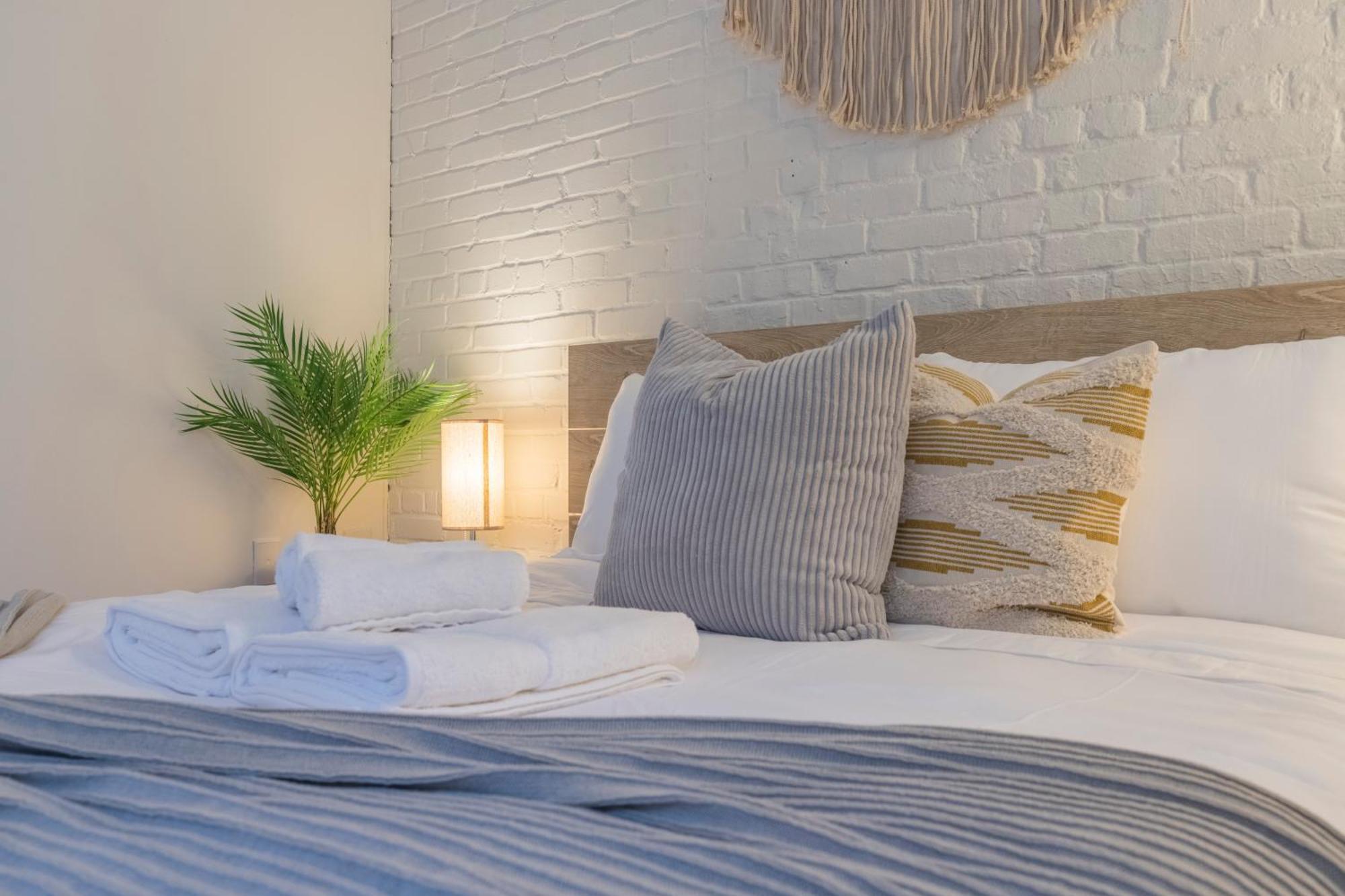 Sleeps 4! 2Br, Gym, Free Parking, Close To Major Attractions Filadelfia Zewnętrze zdjęcie